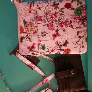 Purse and wallet set